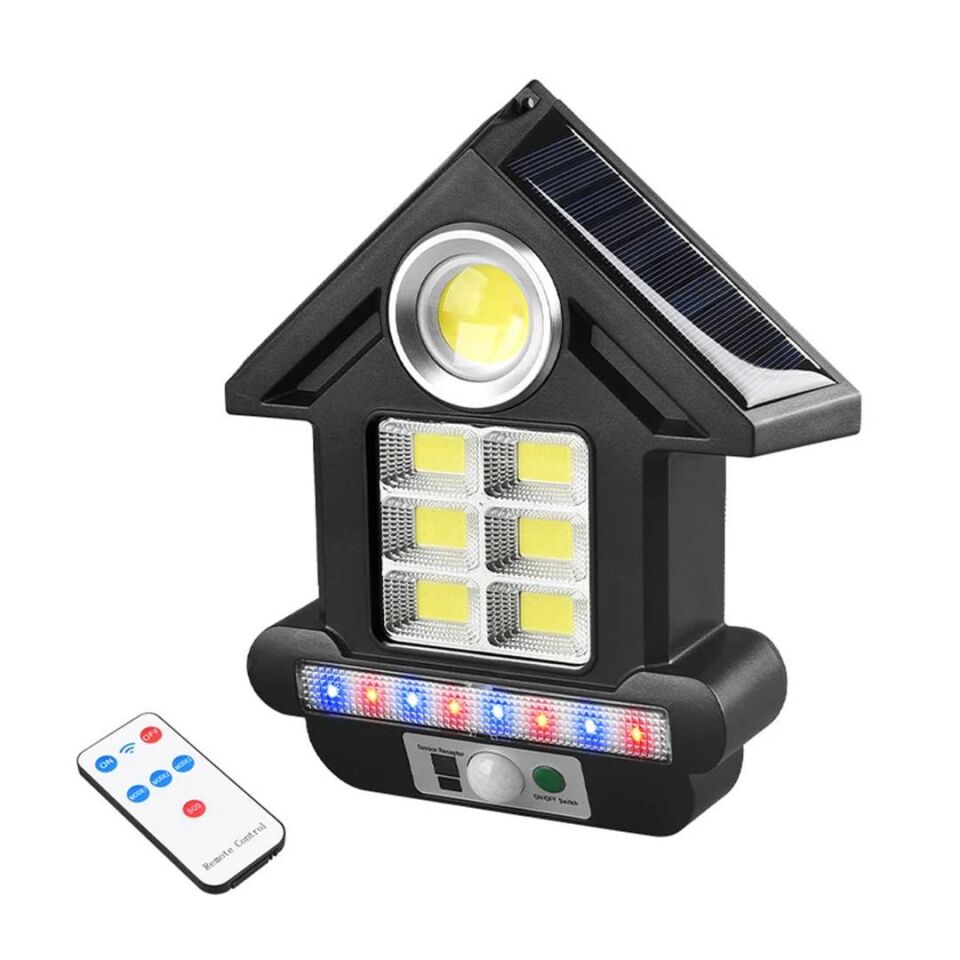 Powermaster Solarlı Kumandalı Sensörlü Kapı Aydınlatması CL-S180