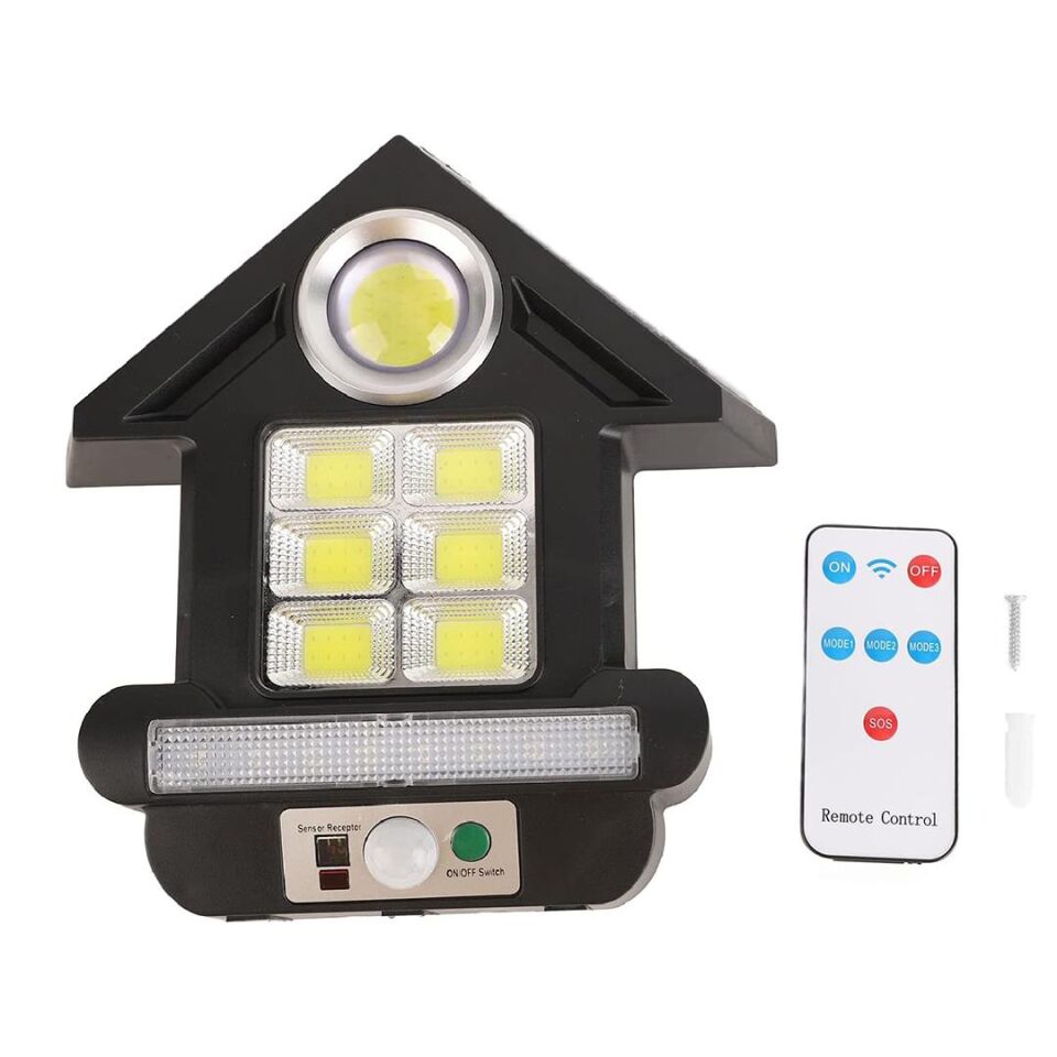 Powermaster Solarlı Kumandalı Sensörlü Kapı Aydınlatması CL-S180