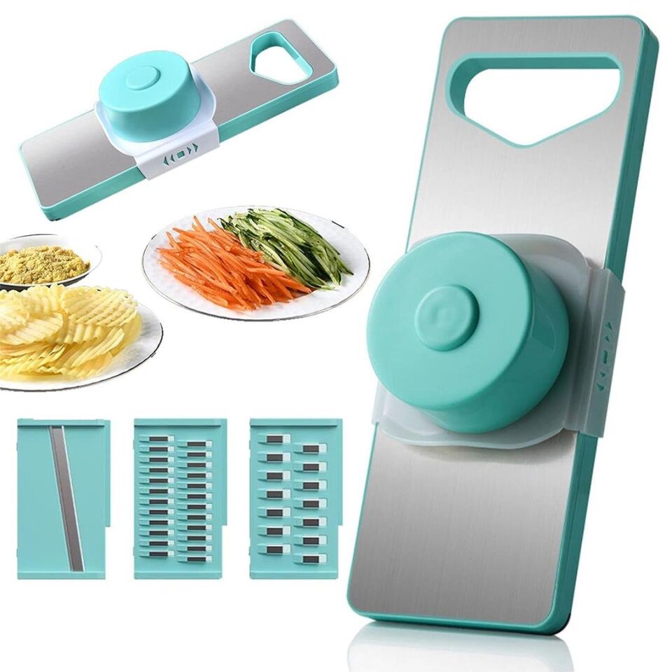 Sunup SN-20947 Paslanmaz Çelik Rende Sebze Dilimleyici Doğrayıcı