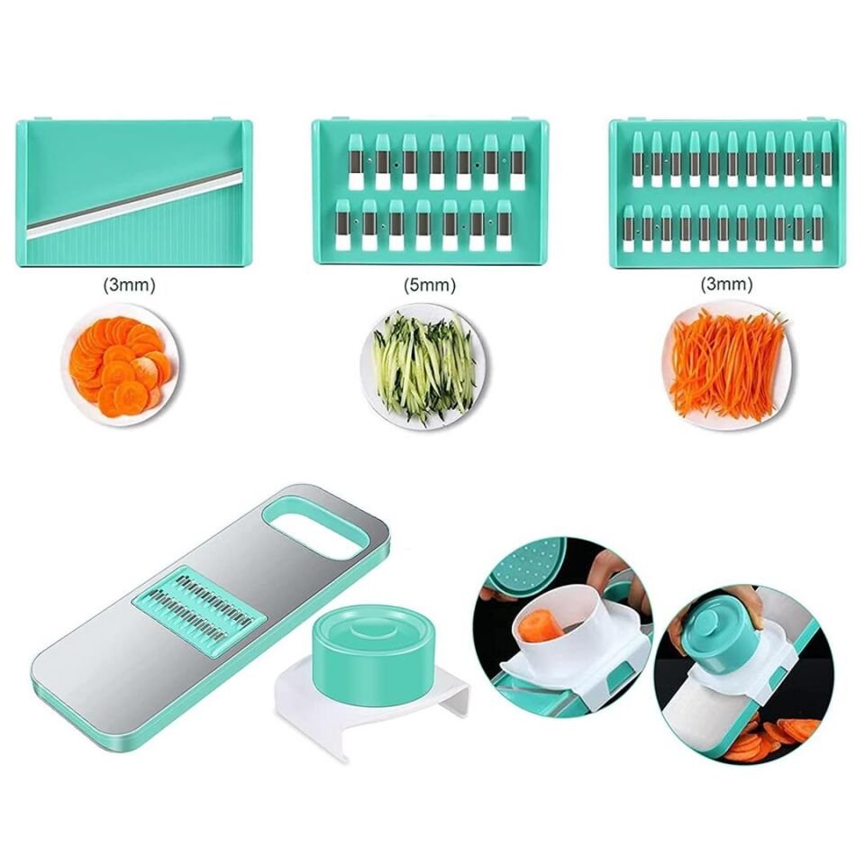 Sunup SN-20947 Paslanmaz Çelik Rende Sebze Dilimleyici Doğrayıcı