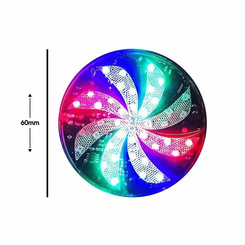 Ayt Elektrikli İşaret Cihazı Döner İşaret Cihazı Rgb Led Işıklı 12V