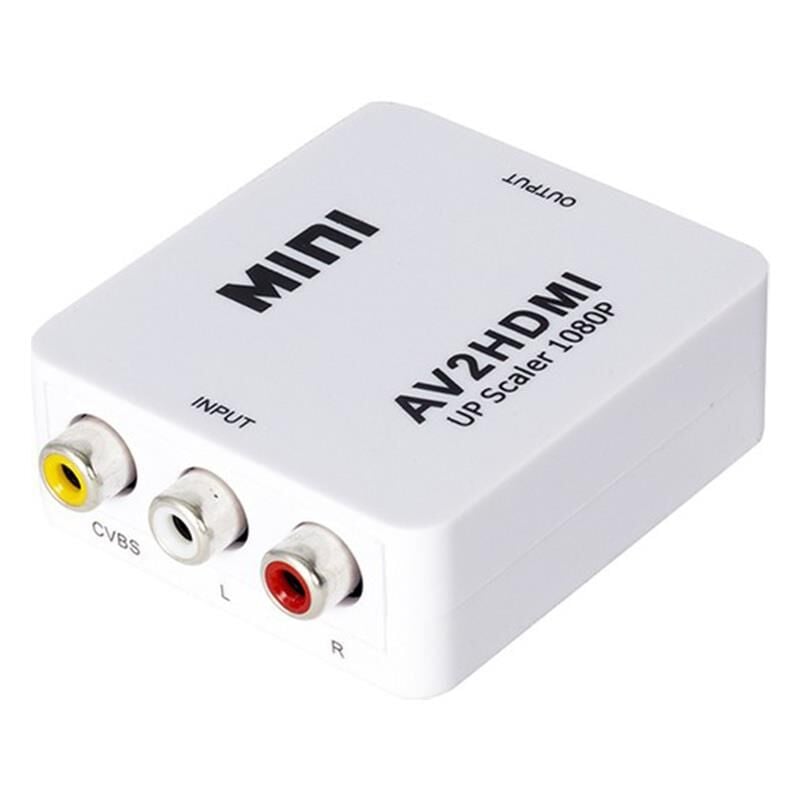 Fully G-536de Rca Av To Hdmi Çevirici Converter Hdmi Girişini Rc Girişine Dönüştürücü Aparat