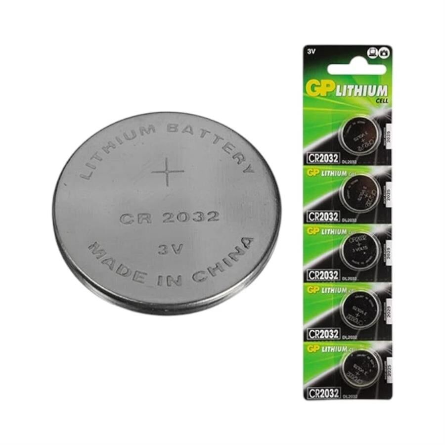 GP CR2032 Lityum Pil 5'li Paket