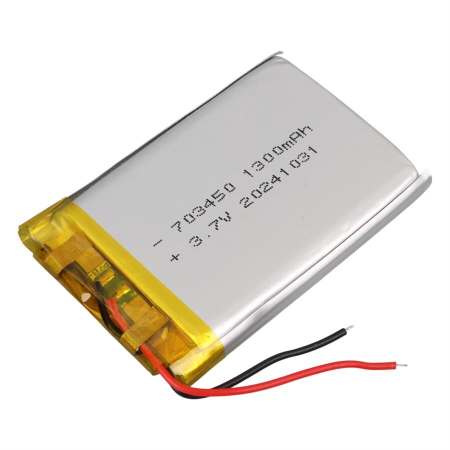 Powermaster PM-29470 3.7V 1.300Mah 703450 Soketsiz Lityum Polimer (Li-Po) Batarya Şarj Edilebilir Pil