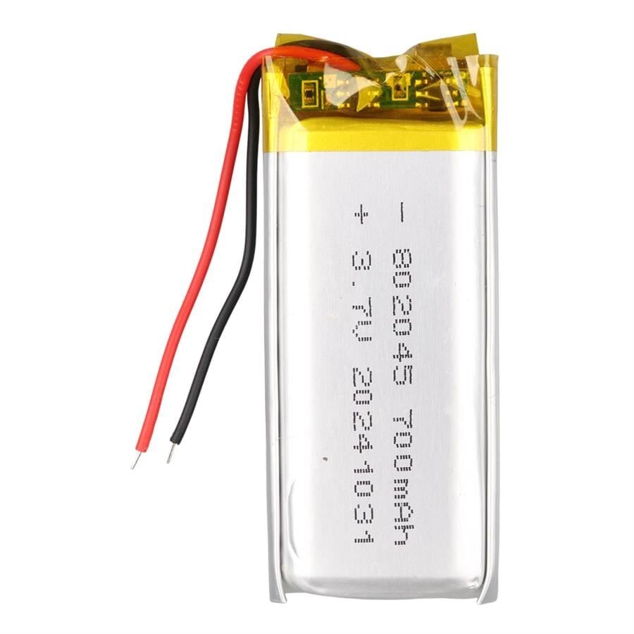 Powermaster PM-29467 3.7V 700Mah 802045 Soketsiz Lityum Polimer (Li-Po) Batarya Şarj Edilebilir Pil