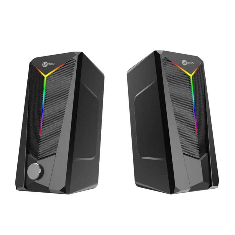 Lenovo Lecoo Ds104 6 Volt 80 Db 1+1 Kablolu Pc Bilgisayar Hoparlörü Gaming Oyuncu Speaker Hoparlör