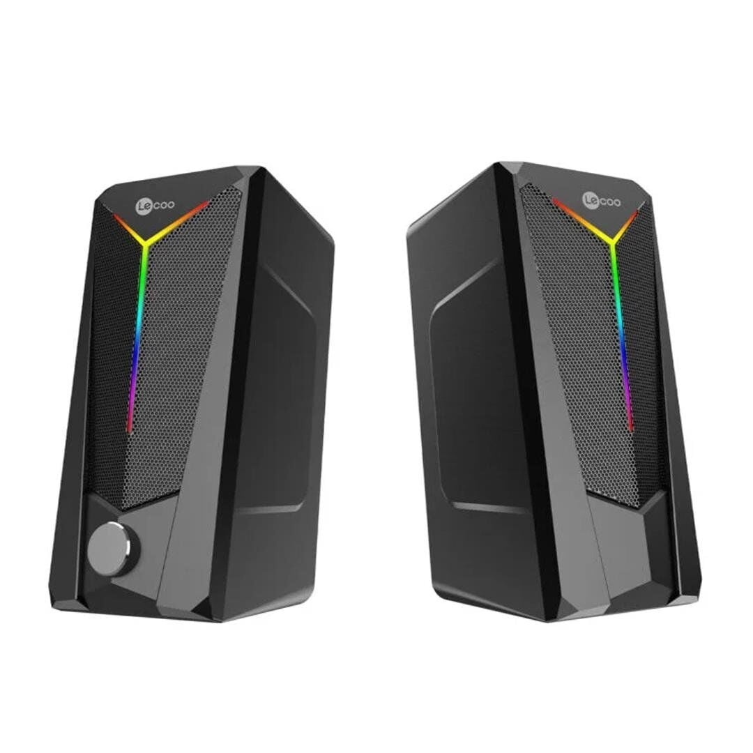 Lenovo Lecoo Ds104 6 Volt 80 Db 1+1 Kablolu Pc Bilgisayar Hoparlörü Gaming Oyuncu Speaker Hoparlör