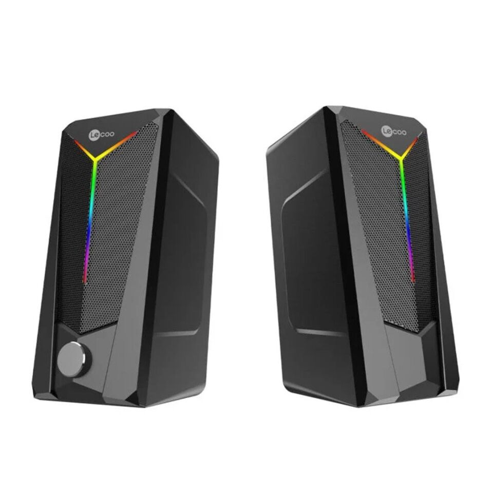 Lenovo Lecoo Ds104 6 Volt 80 Db 1+1 Kablolu Pc Bilgisayar Hoparlörü Gaming Oyuncu Speaker Hoparlör