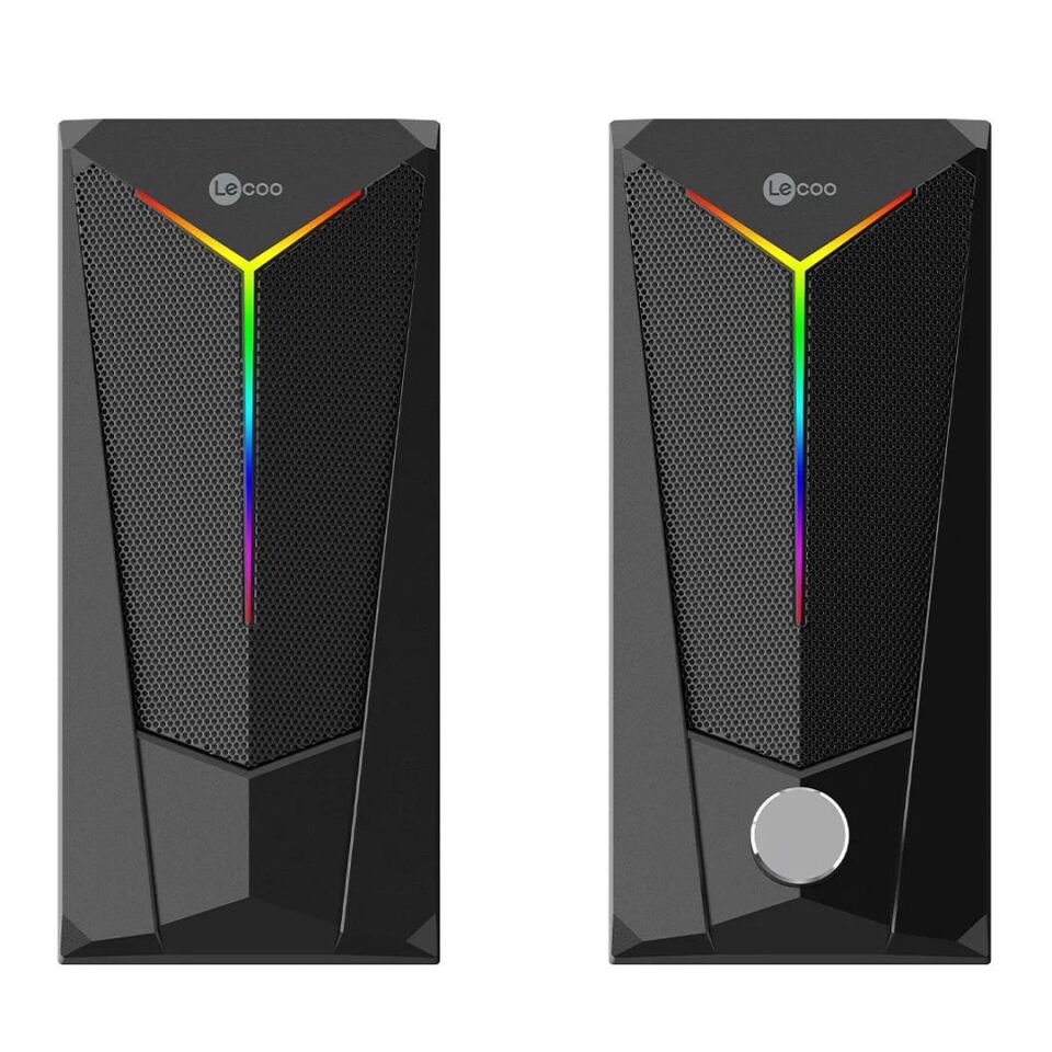 Lenovo Lecoo Ds104 6 Volt 80 Db 1+1 Kablolu Pc Bilgisayar Hoparlörü Gaming Oyuncu Speaker Hoparlör