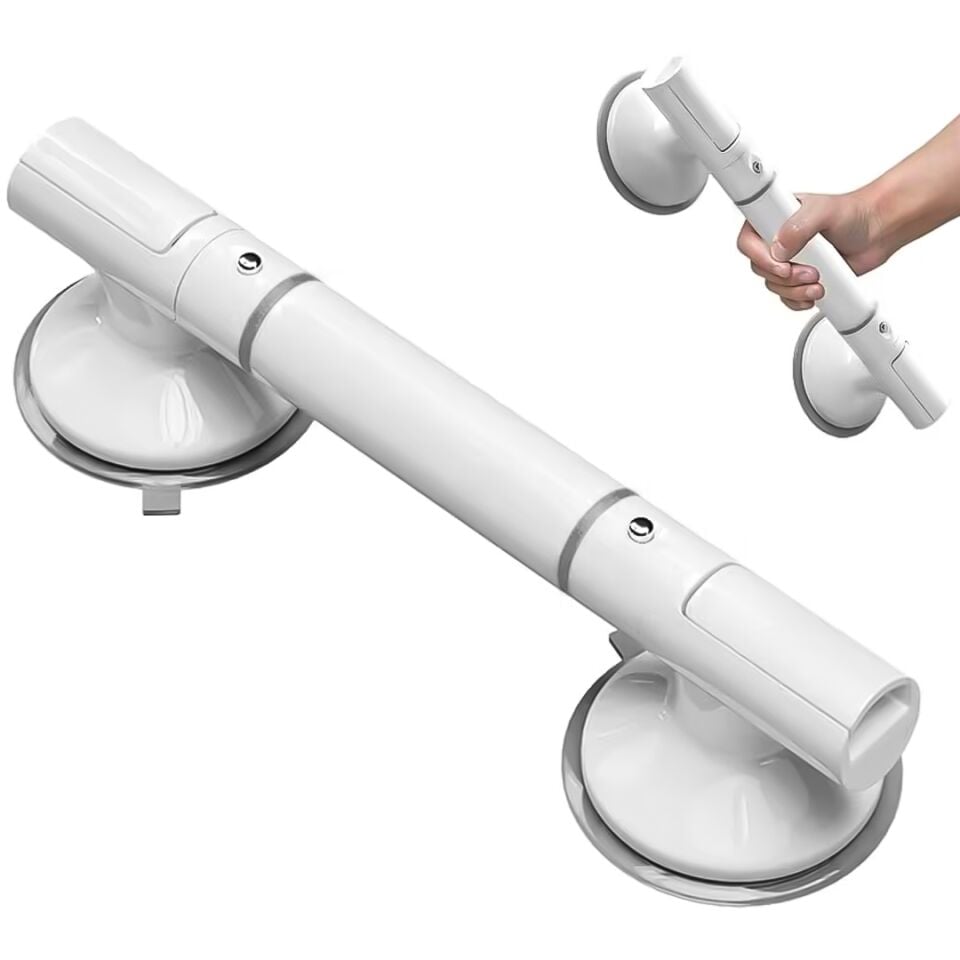 Sunup SN-29185 35 Cm Vantuzlu Kayma Düşme Önleyici Banyo Tuvalet Denge Tutacağı