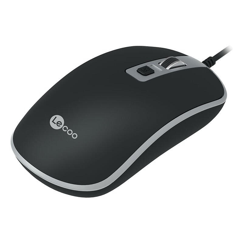 Lenovo Lecoo MS104 1600 DPI 4 Tuşlu Usb Kablolu Optik Mouse Kablolu Pc Bilgisayar Fare