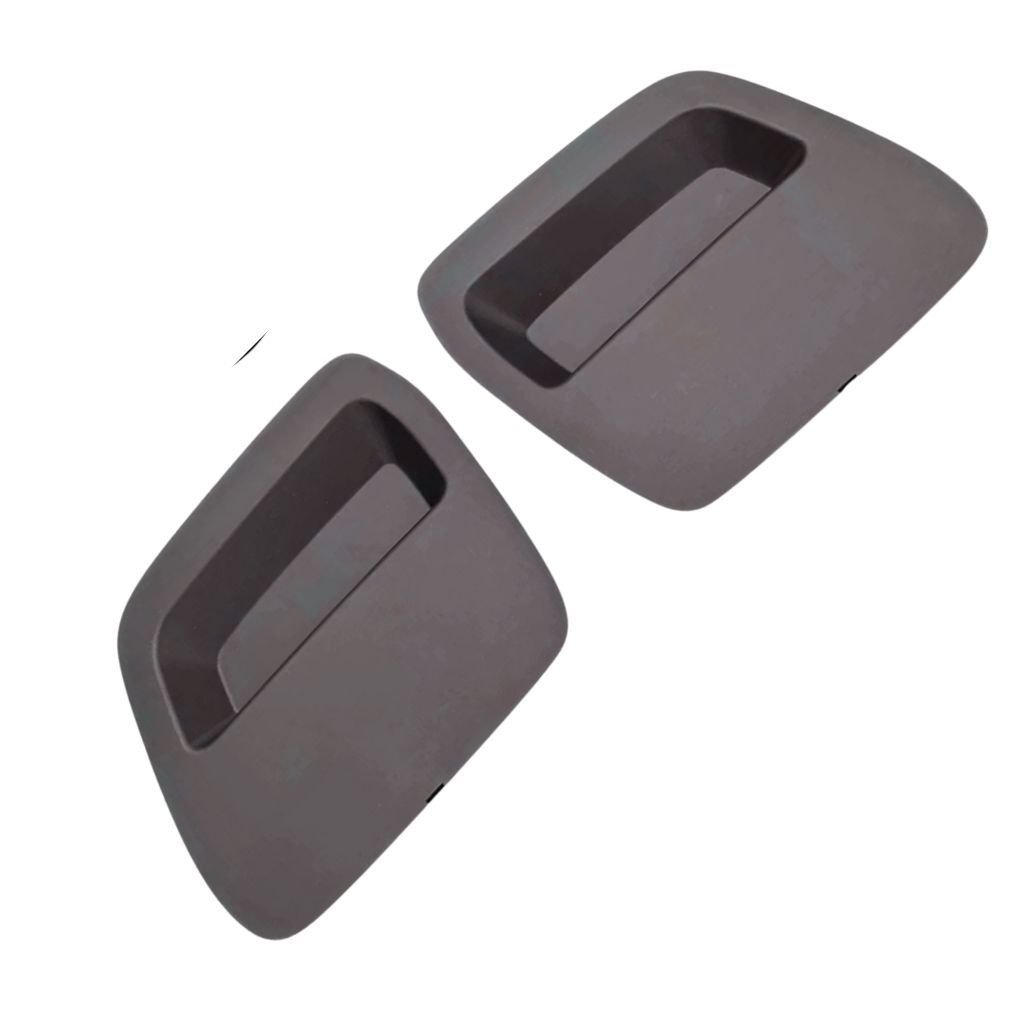 Dacia Duster Tampon Çeki Demir Kapağı Ön  Siyah 2 ADET