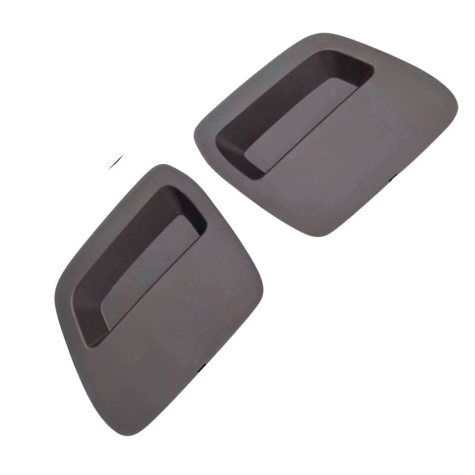 Dacia Duster Tampon Çeki Demir Kapağı Ön  Siyah 2 ADET