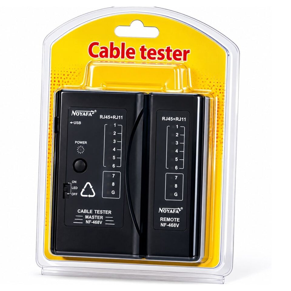 Ayt Noyafa Nf-468v Rj45 Rj11 Kablo Test Cihazı