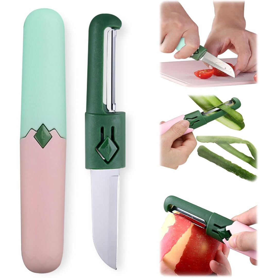 Sunup SN-29262 Bıçaklı Soyucu Çift Taraflı Pratik Sebze Meyve Soyucu