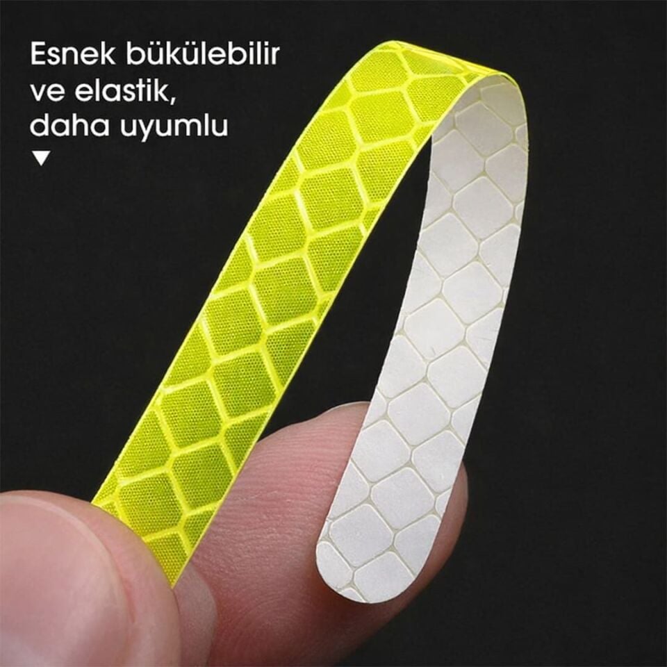 Sunup SN-29083 20'Li Araç Tekerlek Fosforlu Stıcker (Karışık Renk)