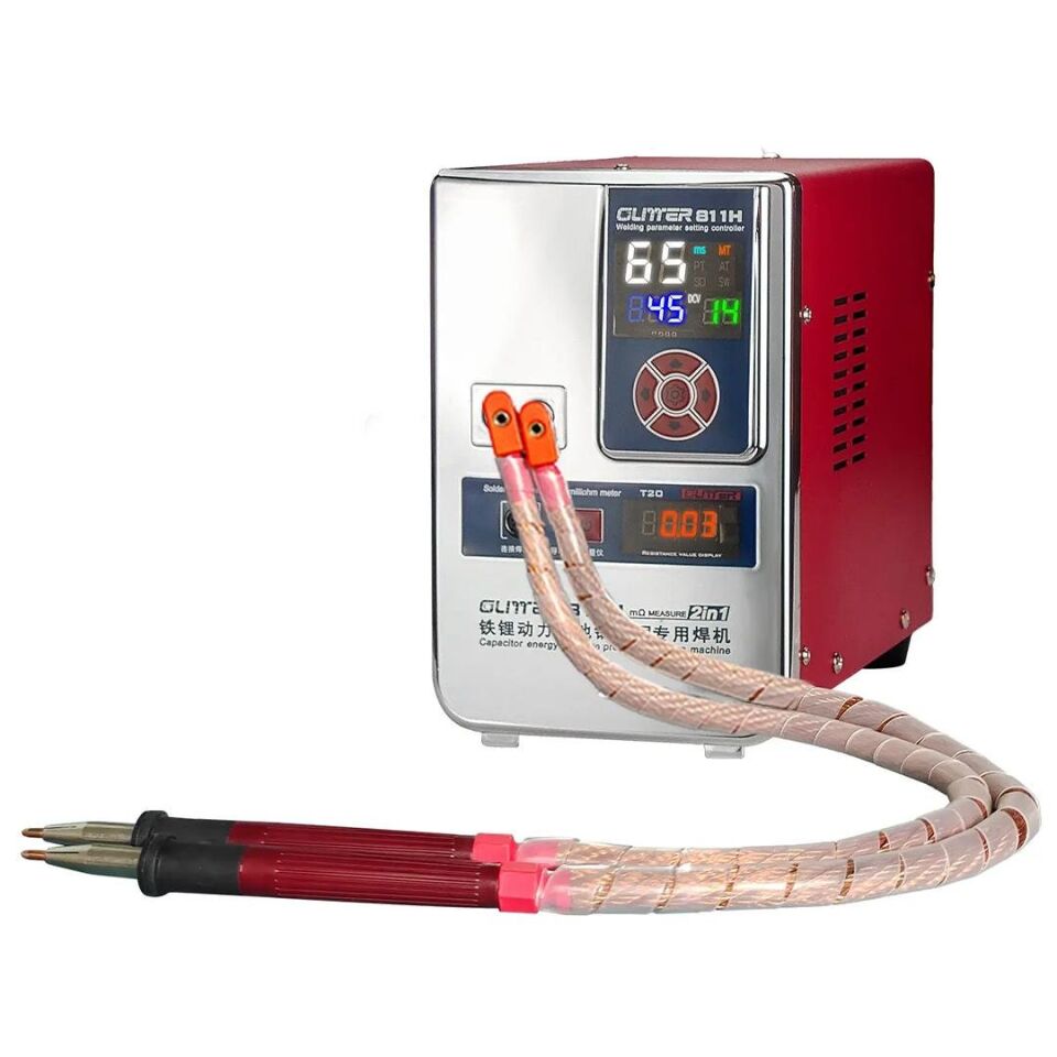 Ayt Glitter 811H Şarjlı Pil Profesyonel Bakır Nikel Punta Kaynak Makinesi 36KW 42KW 7000A Pil Punto Makinası