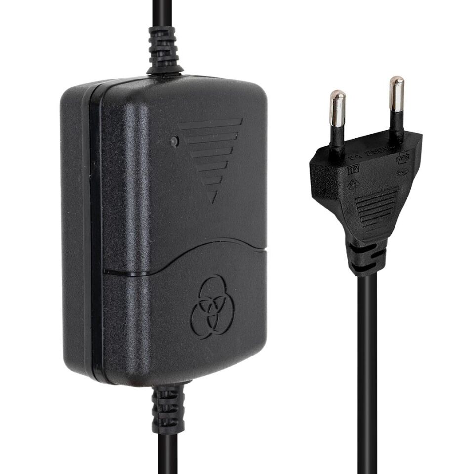 Ayt Powermaster Pm-31770 12 Volt 1 Amper 12 Watt 5.5 2.5 Uçlu İki Ucu Kablolu Masaüstü Adaptör