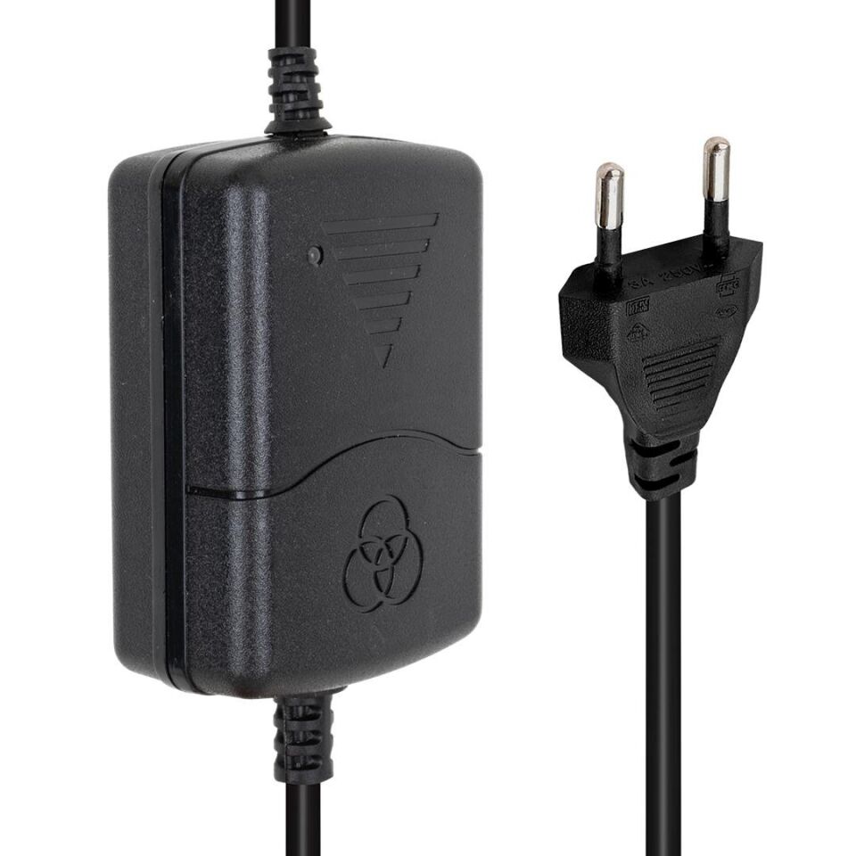Ayt Powermaster Pm-31770 12 Volt 1 Amper 12 Watt 5.5 2.5 Uçlu İki Ucu Kablolu Masaüstü Adaptör