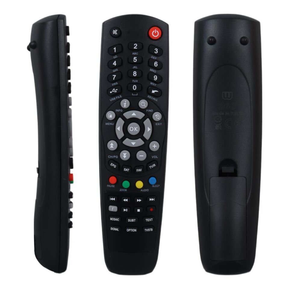 Sunny AT-14100 /  AT-14200 / WR652-BRP1-AT HD PVR Uydu Alıcı Kumandası  WR652-BRP1-AT