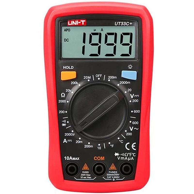 Uni-T UT-33C Dijital Multimetre Ölçü Aleti (Seri 2)