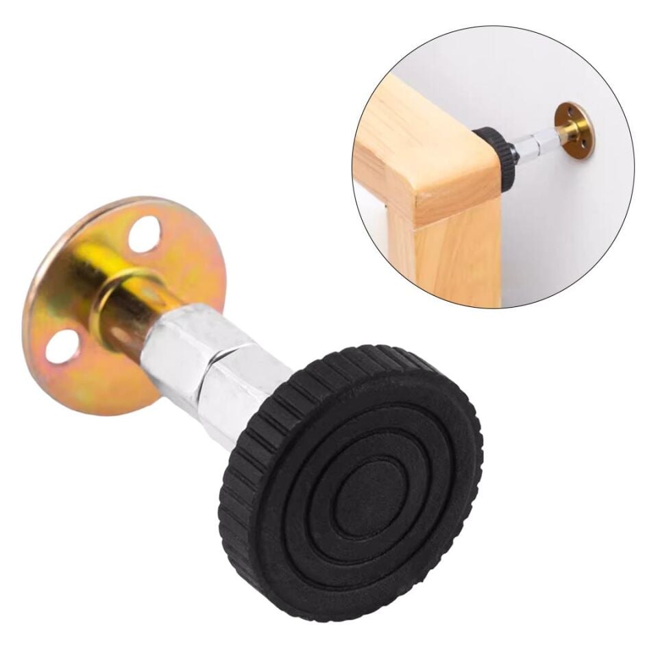 Ayt Sunup Başlık Sabitleme Aparatı Yatak Başlığı Sallanma Önleyici Sabitleme Aparatı 6x4x2.5 cm Tekli