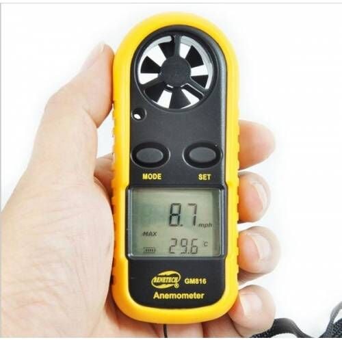 BENETECH GM816 Anemometre Termometreli Hava Akım Ölçer