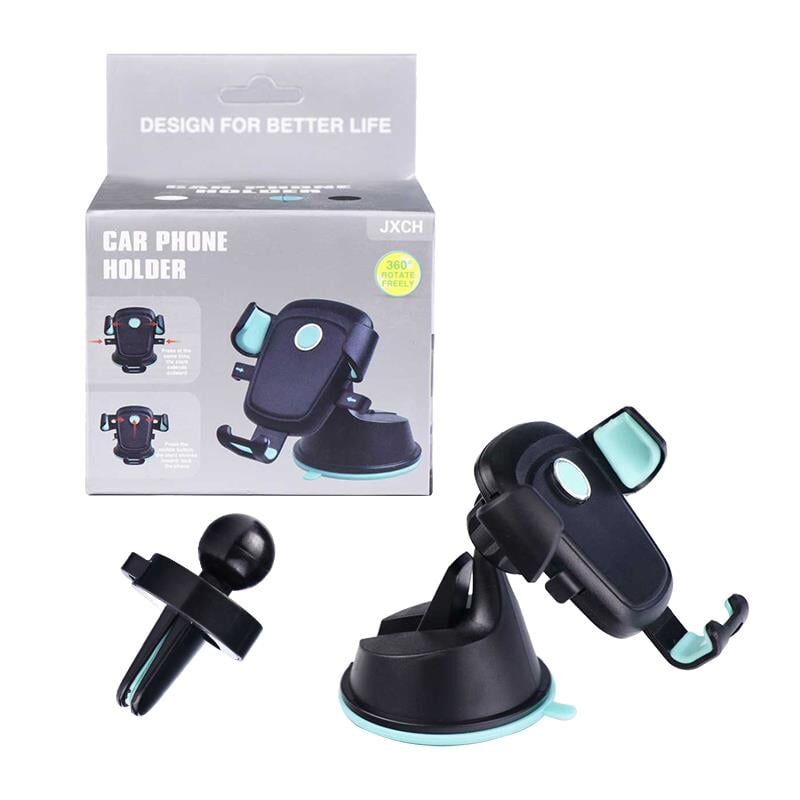 Ayt Powermaster 6901 Vantuzlu Telefon Tutucu Oto Cam Kalorifer Petek Tipi Cep Telefonu Tutacağı