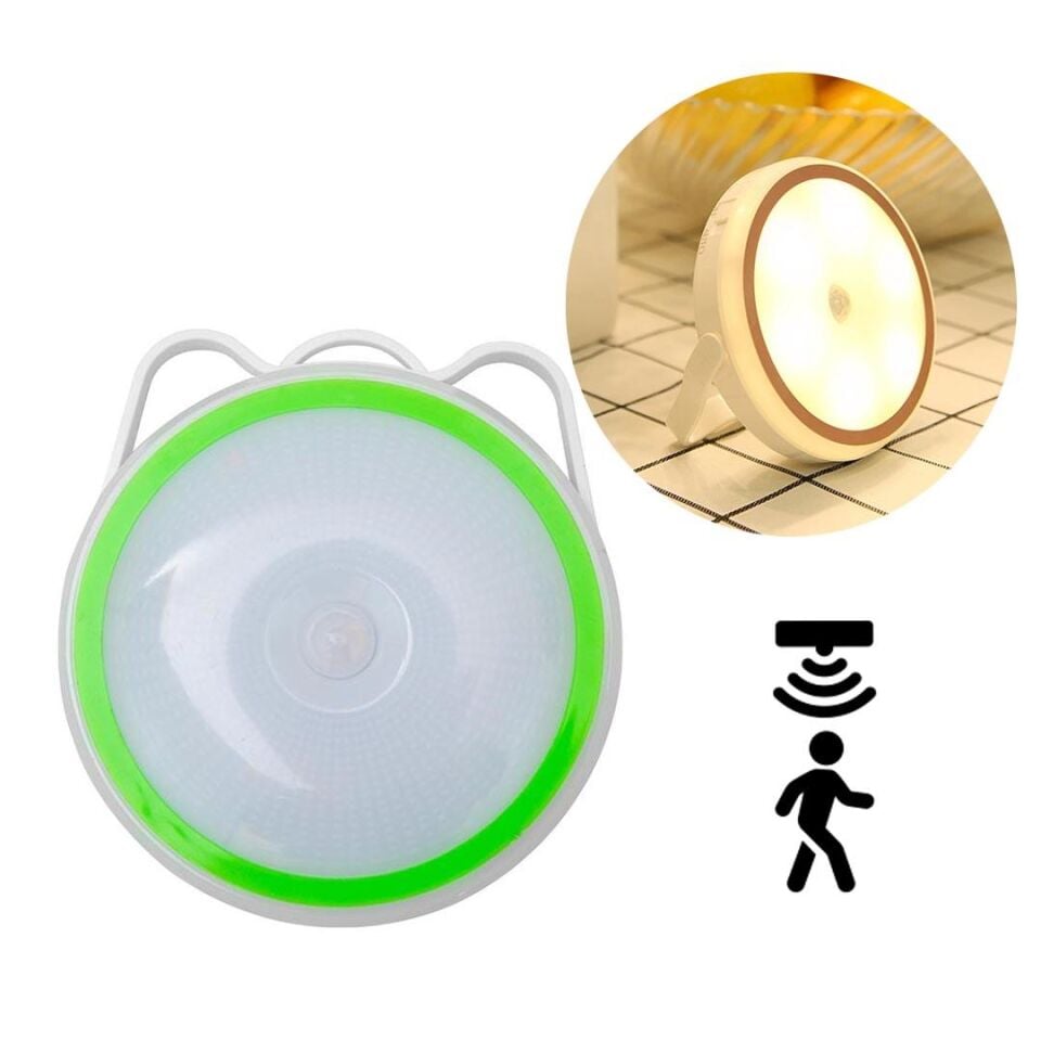 Powermaster Askılı Mıknatıslı Şarj Edilebilir Gece Lambası Şarjlı 5 Saat Şarj Süresi Aydınlatma