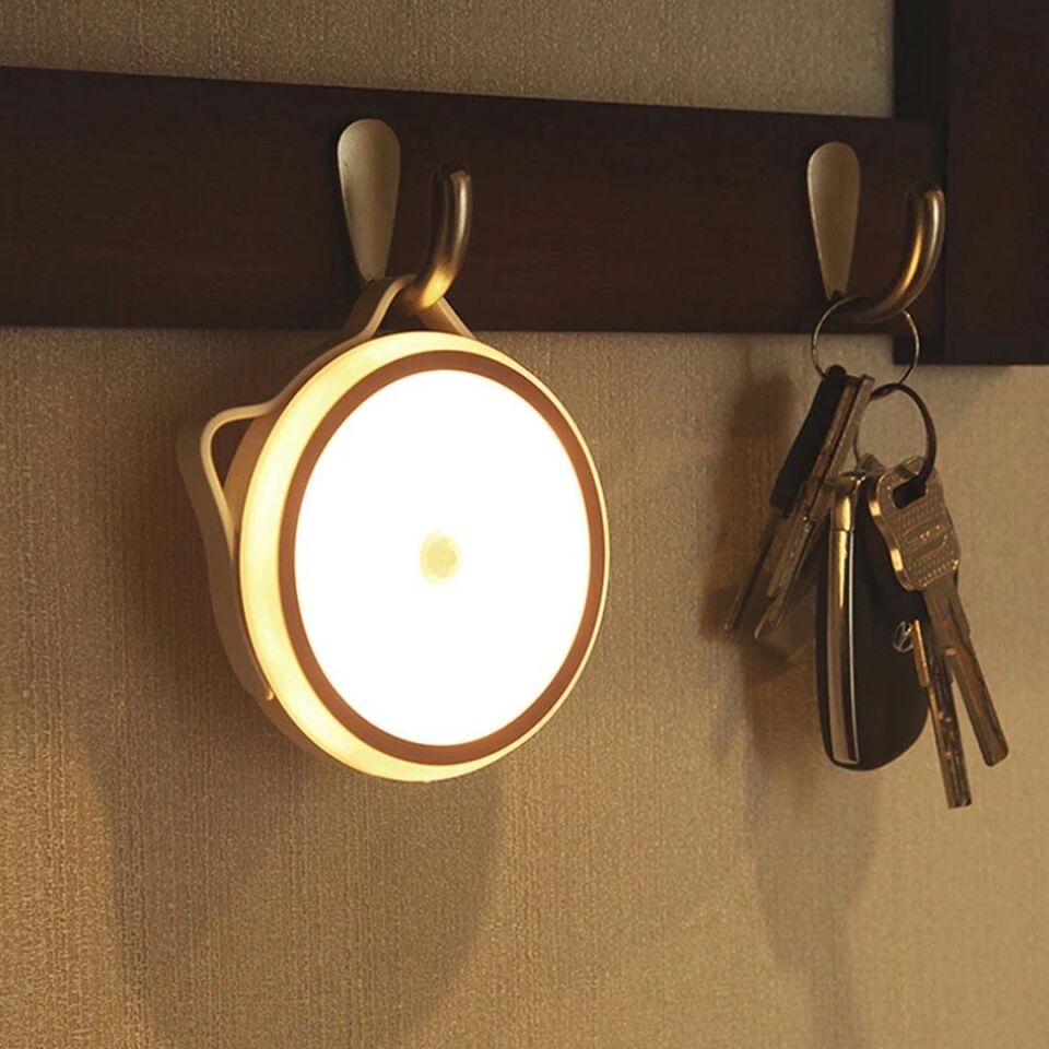 Powermaster Askılı Mıknatıslı Şarj Edilebilir Gece Lambası Şarjlı 5 Saat Şarj Süresi Aydınlatma