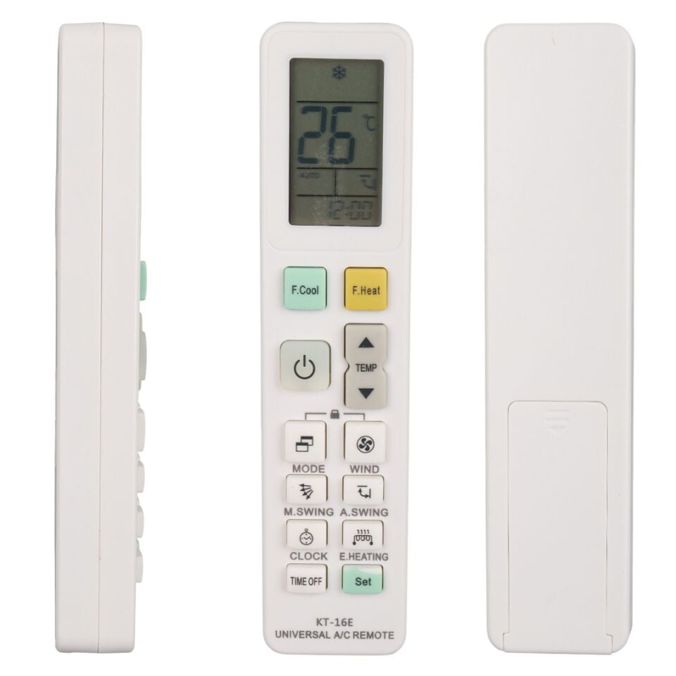 Weko WK-29274 Tüm Klimalarla Uyumlu Akıllı 1000 Kodlu Klimaya Uyumlu Akıllı Kumanda Universal Klima Kumandası Evrensel