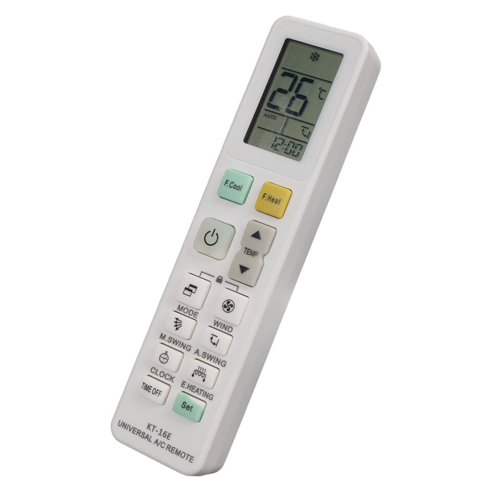 Weko WK-29274 Tüm Klimalarla Uyumlu Akıllı 1000 Kodlu Klimaya Uyumlu Akıllı Kumanda Universal Klima Kumandası Evrensel