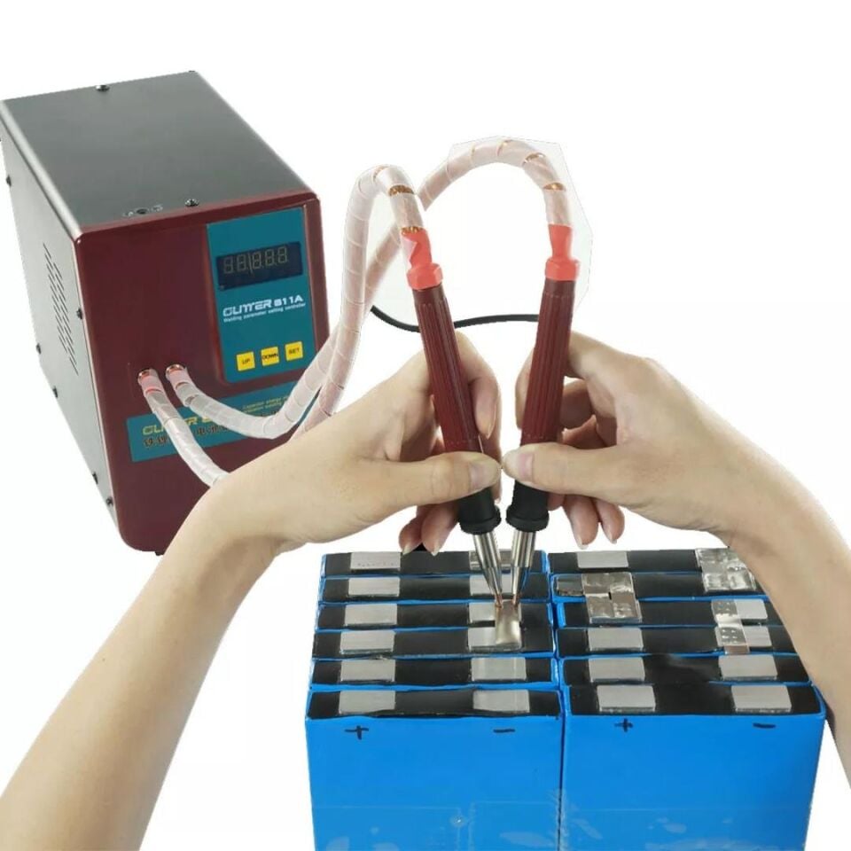 Ayt Glitter 811A Şarjlı Pil Punto Kaynak Makinesi Şarjlı Pil Puntalama Makinası Pil Punta Aleti