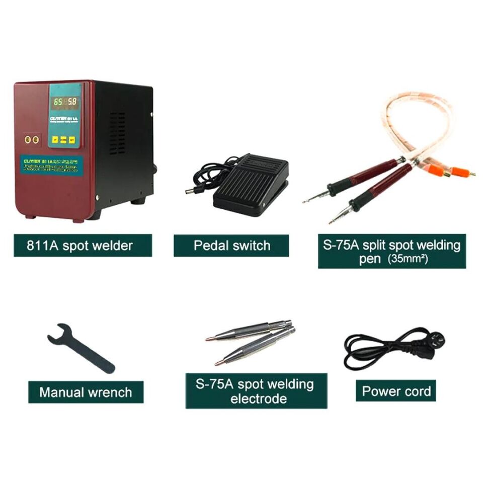 Ayt Glitter 811A Şarjlı Pil Punto Kaynak Makinesi Şarjlı Pil Puntalama Makinası Pil Punta Aleti