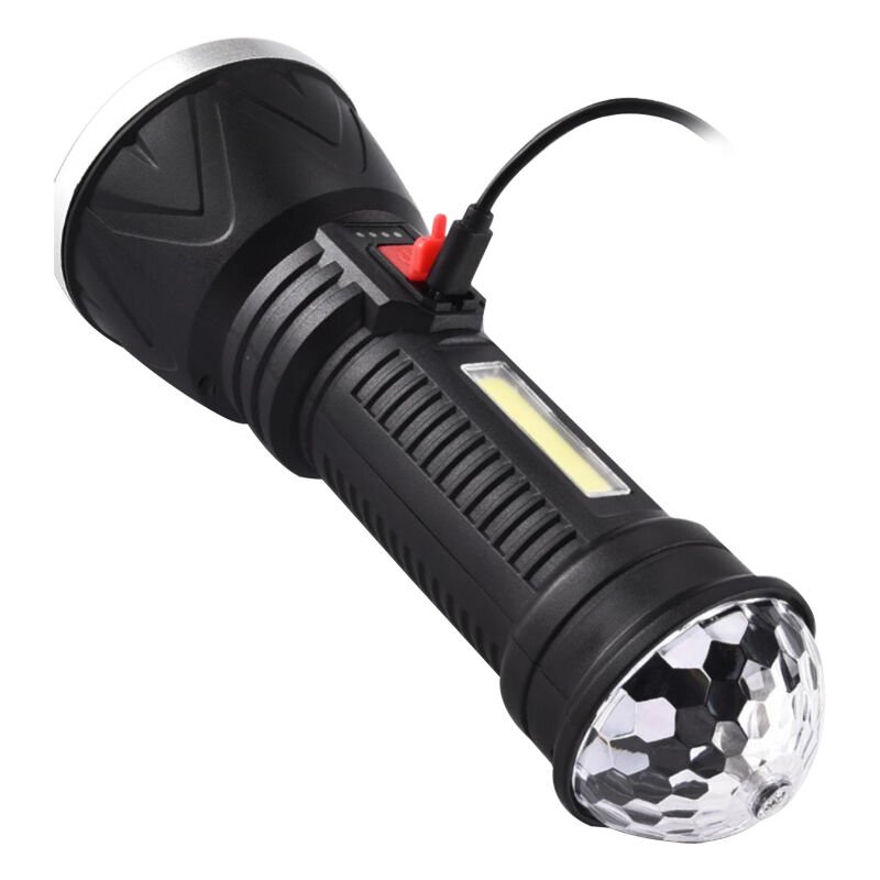 Ayt Powermaster CL-W09 Ledli Mini Disko Toplu Şarjlı El Feneri Işıldak Aydınlatma