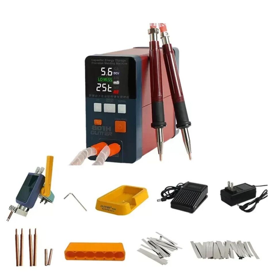 Glitter 801H Şarjlı Pil Punto Kaynak Makinesi Pil Punta Cihazı Aleti