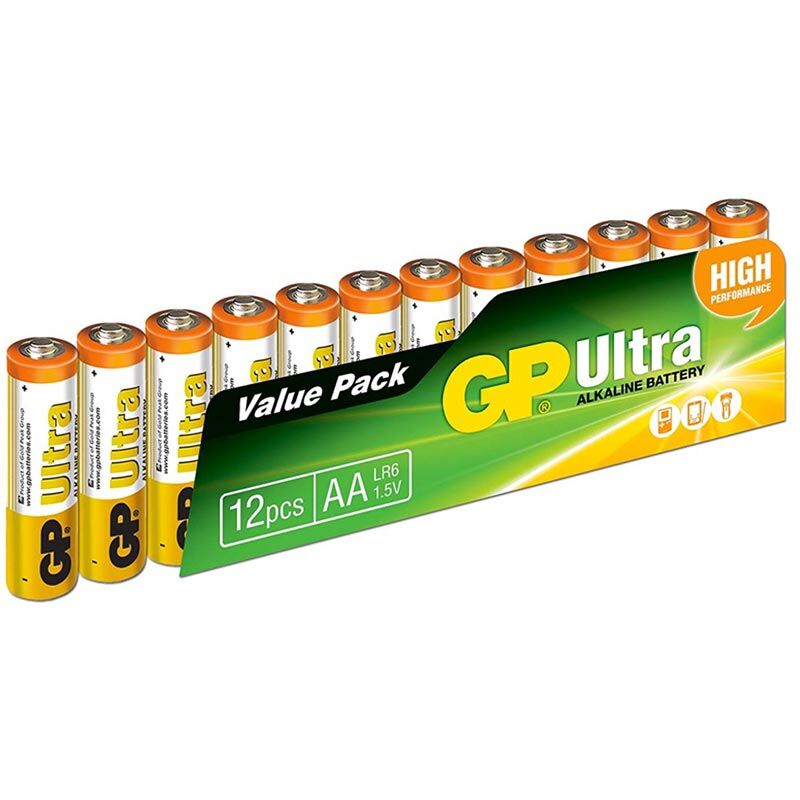GP 15AU 12'li Paket Alkalin Kalem Pil