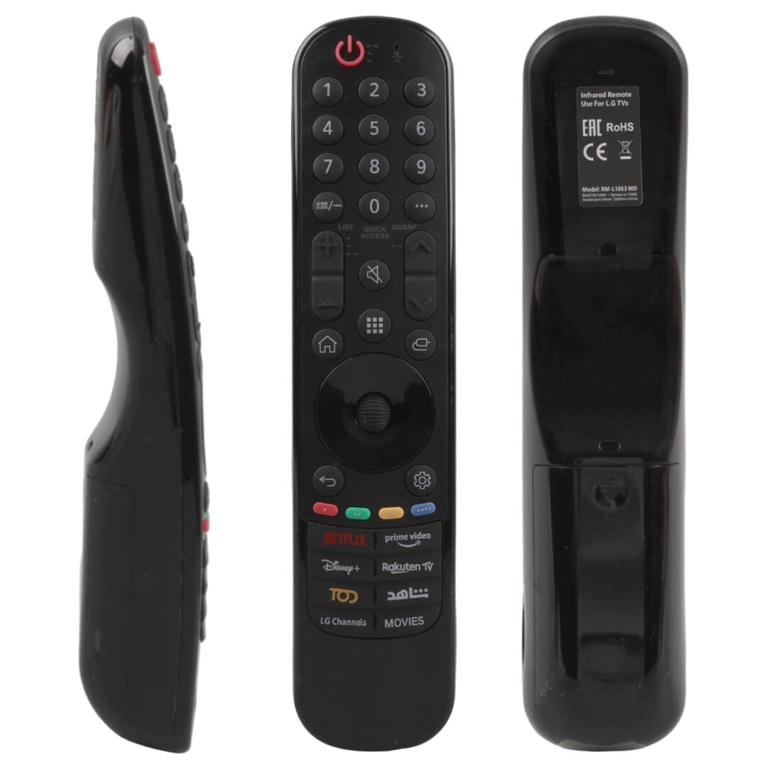LG RM-L1863 MD Netflix Prime Video Rakuten Tod Disney+ Tuşlu LCD Led TV Kumanda Kumanda