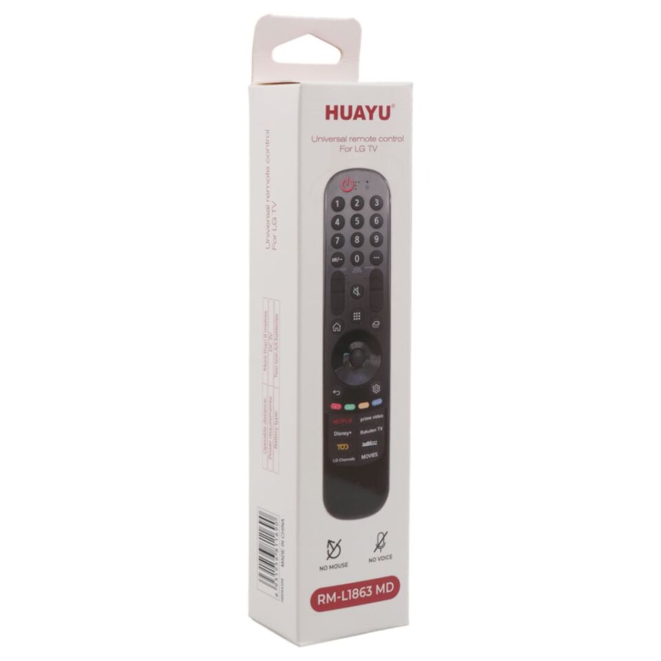 LG RM-L1863 MD Netflix Prime Video Rakuten Tod Disney+ Tuşlu LCD Led TV Kumanda Kumanda