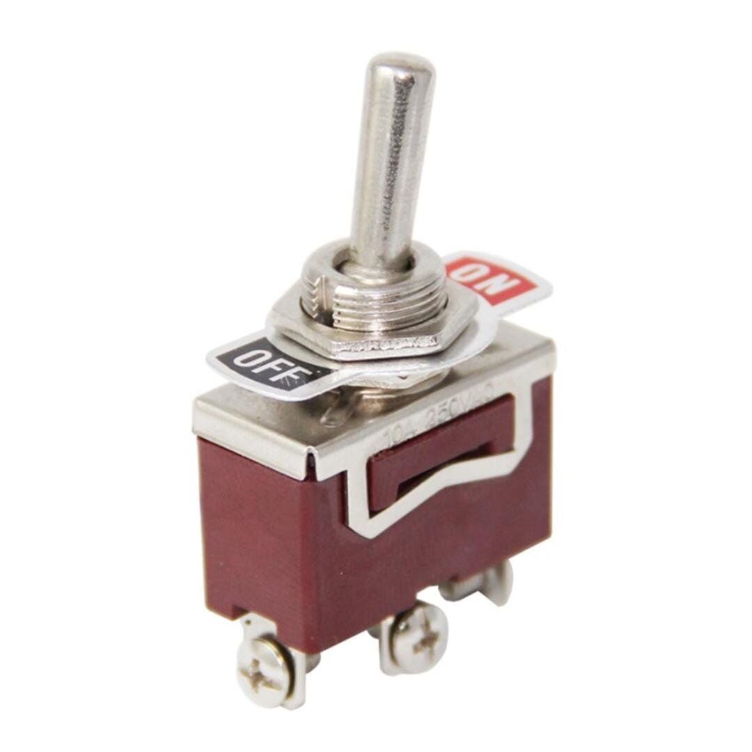 Ic-153 Toggle Switch 2 Pin On Off Aç Kapa 12 Mm Anahtar Buton