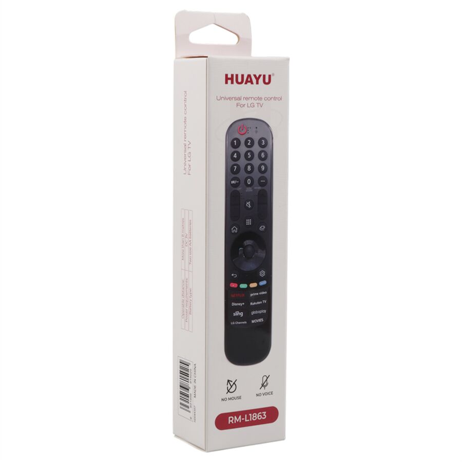 RM-L1863 LG Netflix Prime Video Rakuten Sling Disney+ Tuşlu LCD Led TV Kumanda