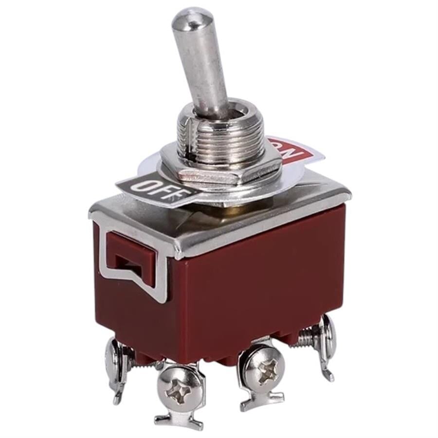 Ayt Ic-157 Toggle Switch 6 Pin On Off Aç Kapa 12 Mm Anahtar Buton