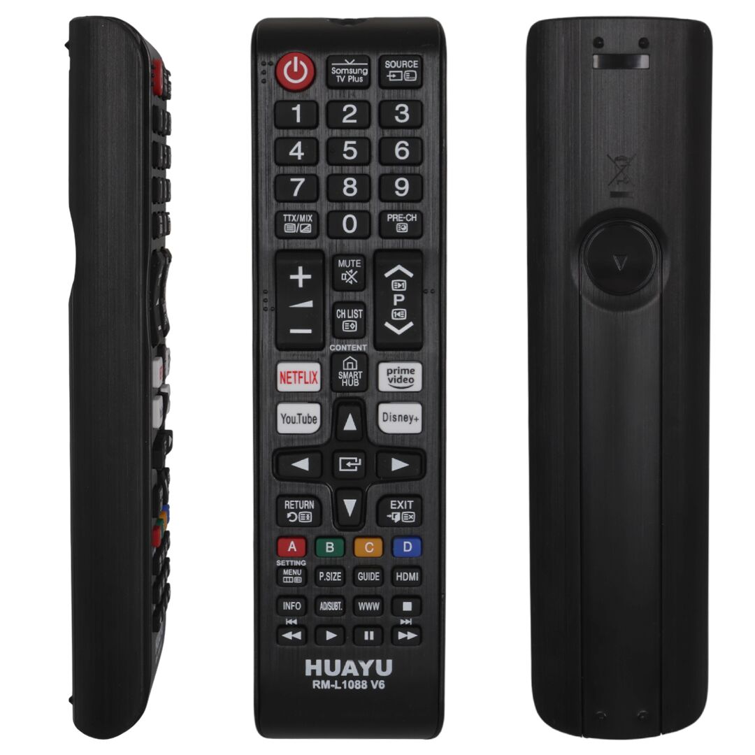 Ayt Rm-L1088 V6 Netflix Rakuten Amazon Prime - Disney+ Tuşlu Samsung LCD Led TV Kumanda