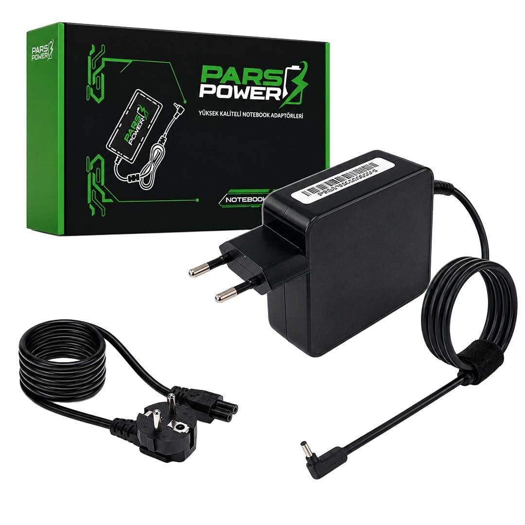 Parspower Prs-016 Plastik Kasa 19 V 3.42A 65W (3.0*1.1Mm) Standart Notebook Adaptör