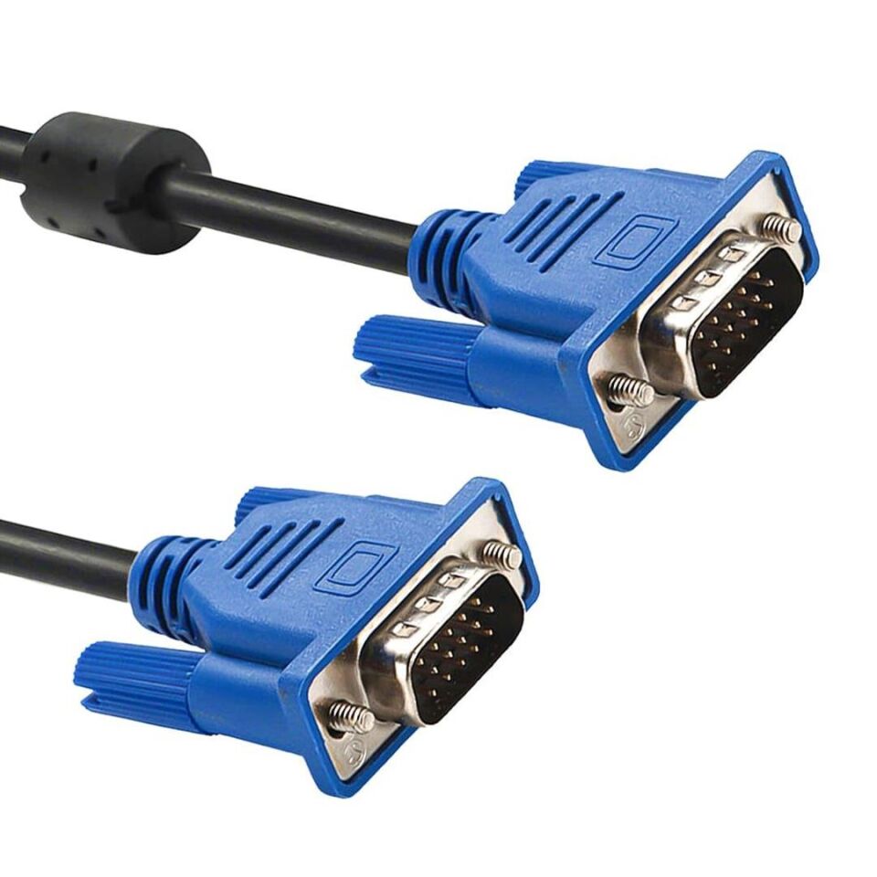 Powermaster 15 Pin Erkek-Erkek 5 Metre Vga Kablo