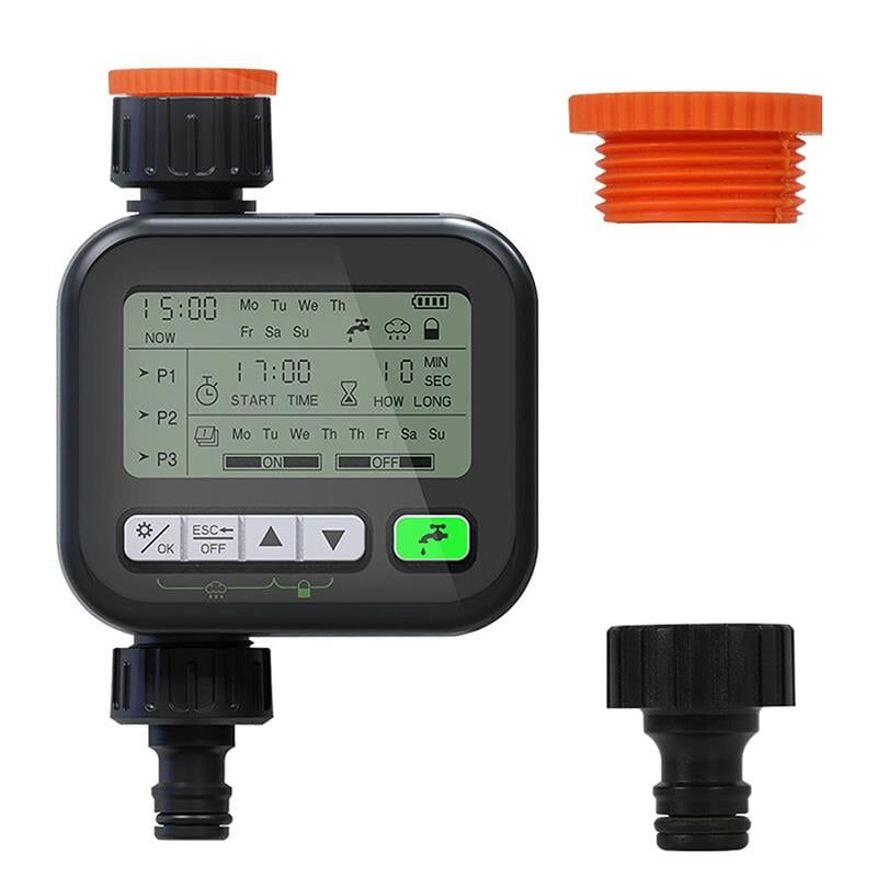 Sunup Sn-23866 Yağmur Sensörlü 3 Programlı Dijital Sulama Zamanlayıcı Aparaı