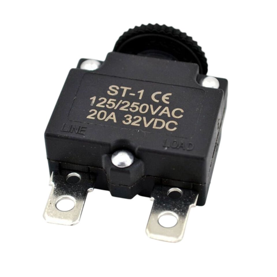 Ayt ST Serisi 20 Amper 125 250VAC 32V DC Termik Sigorta IC-271S
