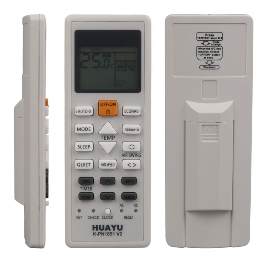 K-PN1851 V2 Üniversal Panasonic Klima Kumandası
