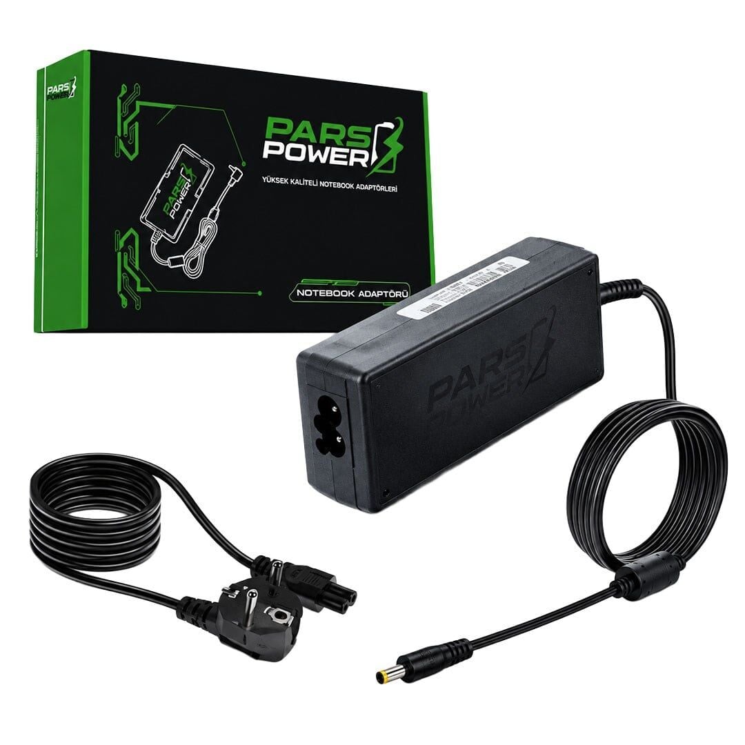 Parspower Prs-022 Plastik Kasa 19V 4.74A 90W (7.4*5.0Mm) Standart Notebook Adaptör