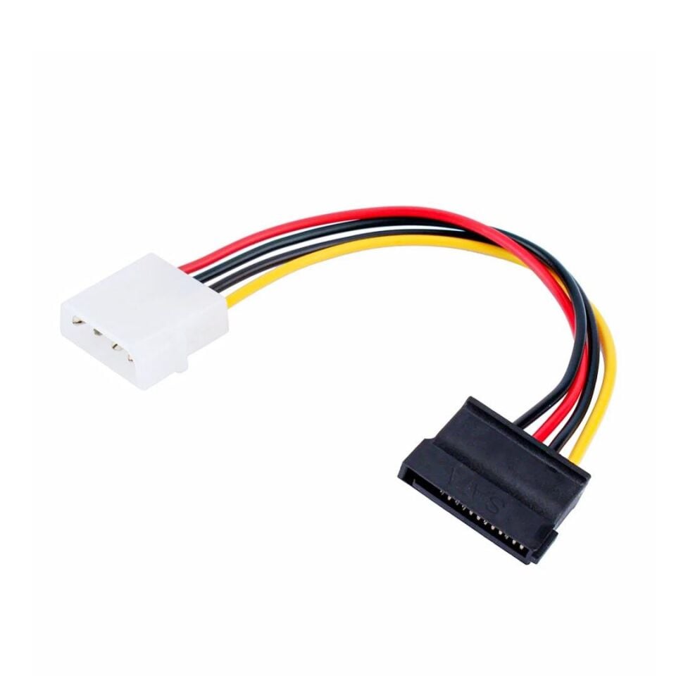Serial Sata Power Kablo 4 Pin Dvr Kamera Kayıt Cihazı Harddisk Arası Aktarma Kablosu